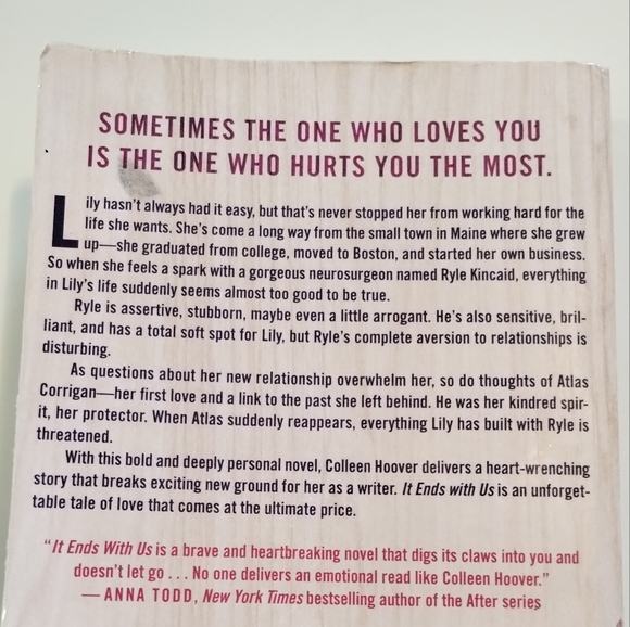 *5 for $20* Colleen Hoover It Ends With Us - Picture 3 of 5